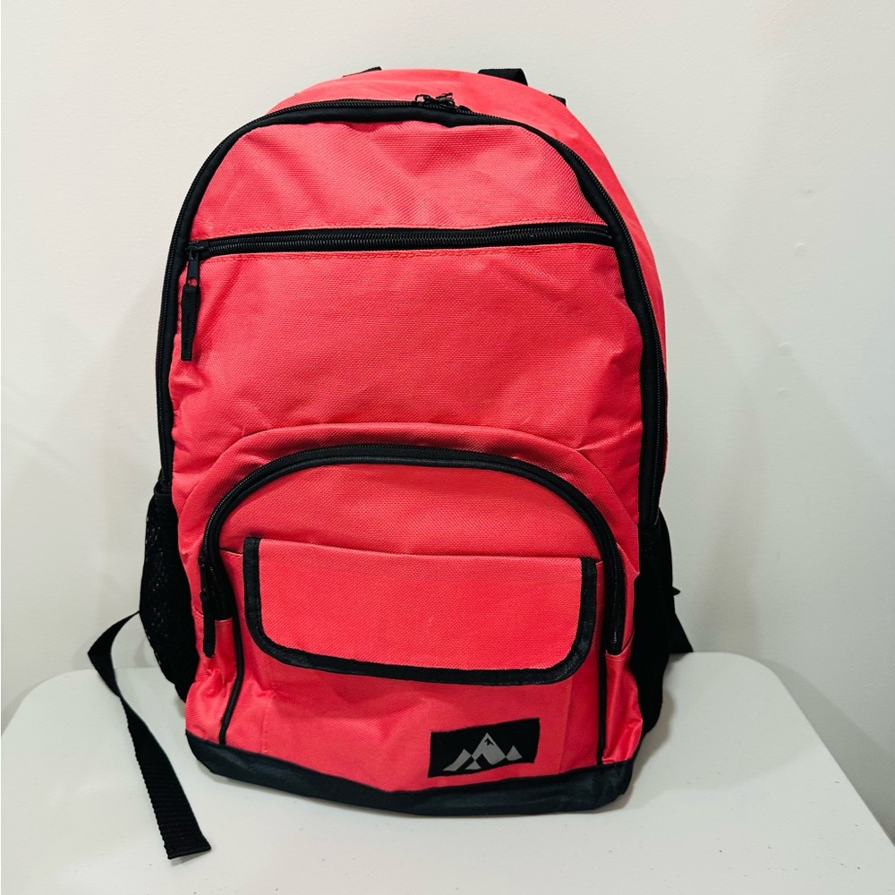 Backpack  For School ,Book‎ & Sport Bag Red/ Black